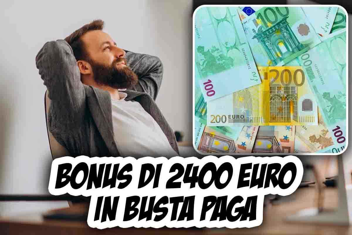 Bonus 2.400 euro per 6.000 dipendenti