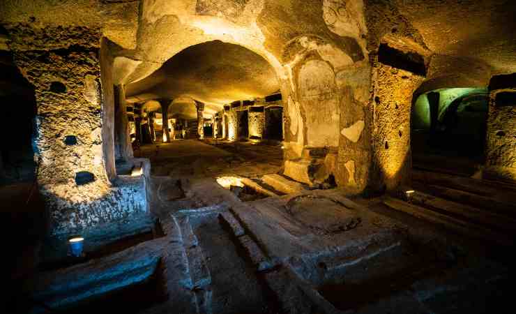 Apertura catacombe