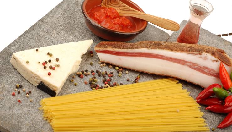 Amatriciana reale ricetta