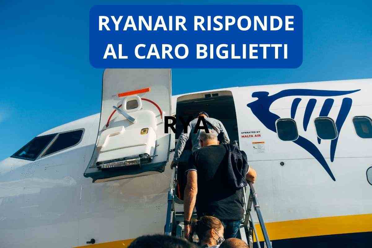 Ryanair polemica sul caro biglietti